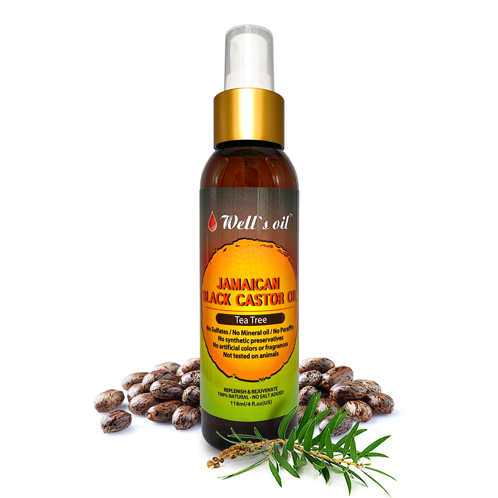 Jamaican Black Castor Oil Tea Tree Spray 4oz