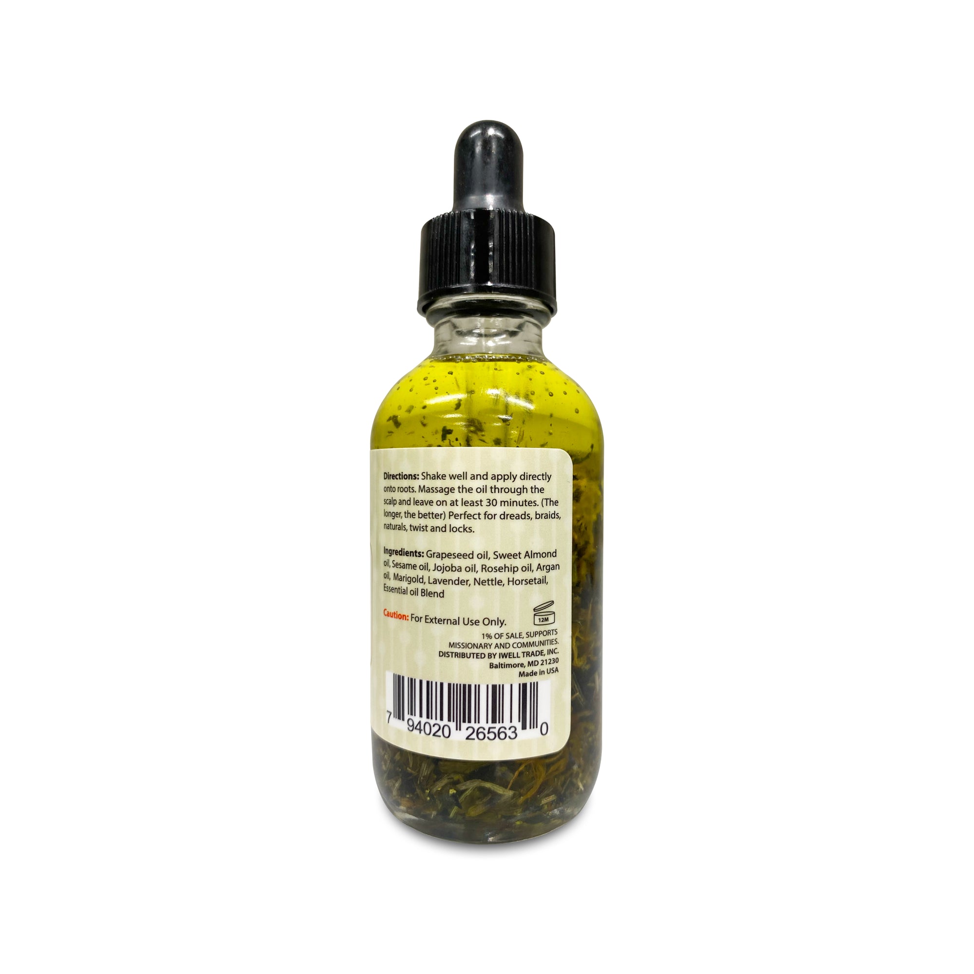 Scalp Healing Hair Oil 2oz