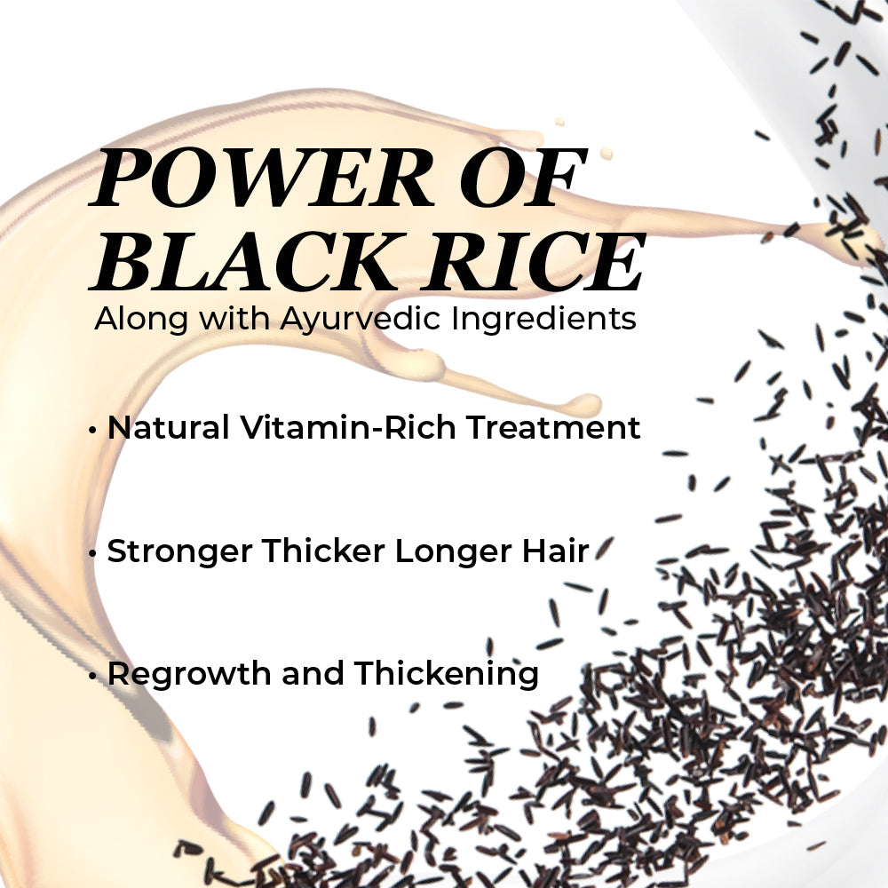 Black Rice Hair Oil 2oz