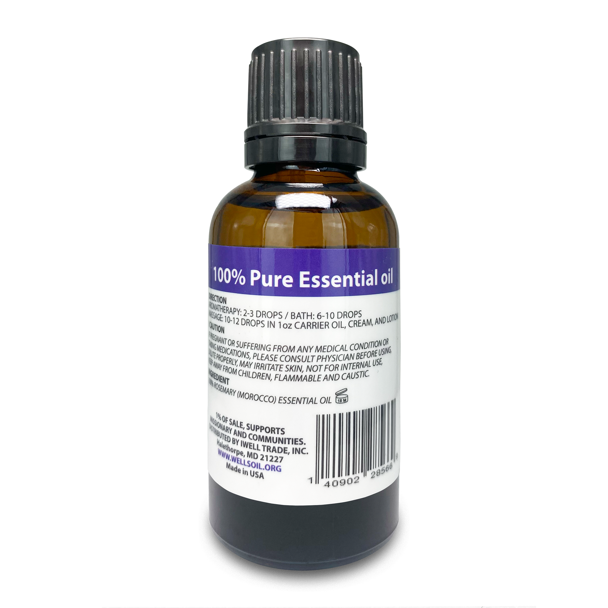 100% Pure Essential Oil 1oz Rosemary